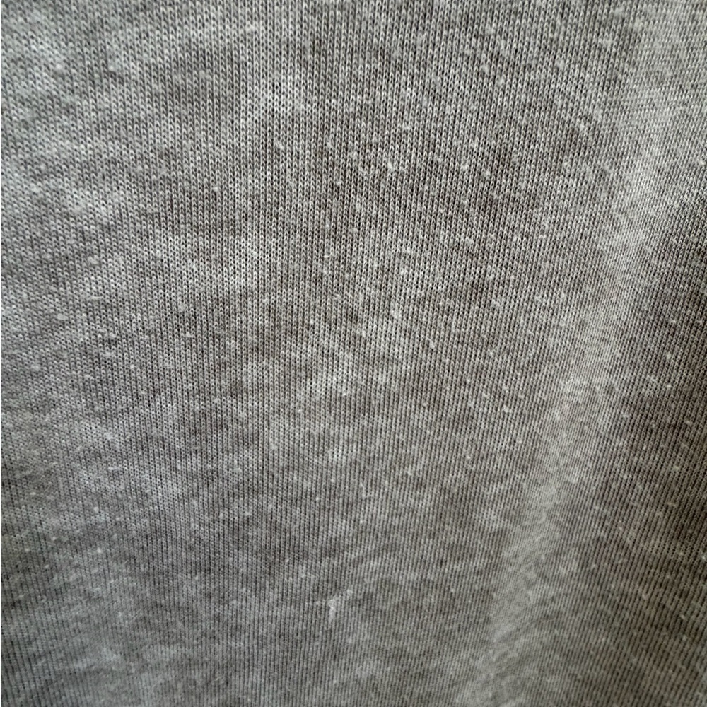 Medium Anthropologie Michael Stars Gray flutter Ruffle Sleeve Sweatshirt tee - Picture 10 of 14